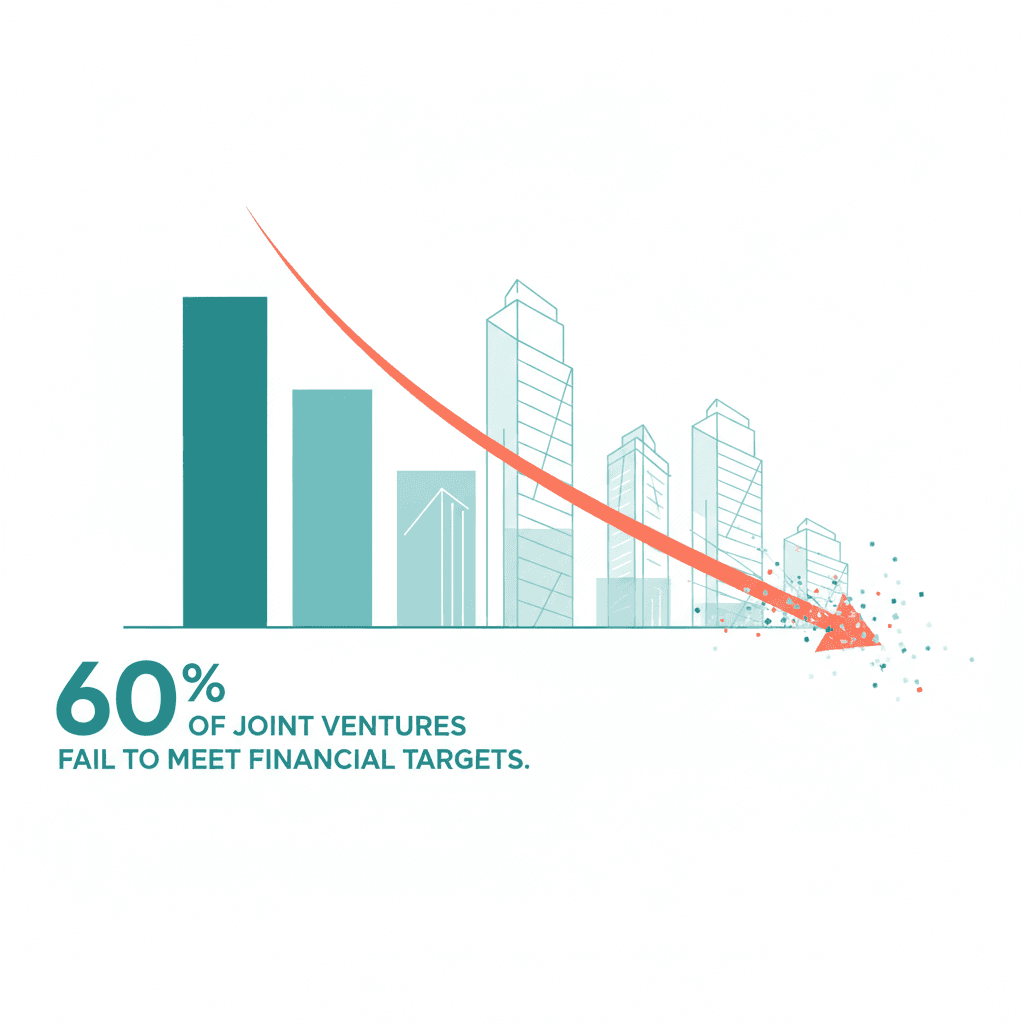 60% din joint ventures eșuează conform McKinsey